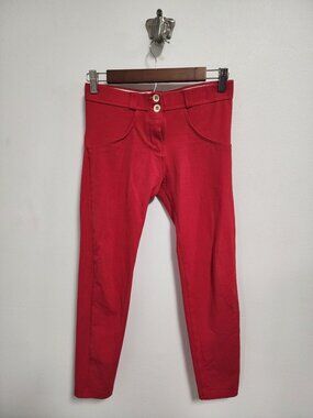 Freddy WRUP red core mid rise ankle pants S/4